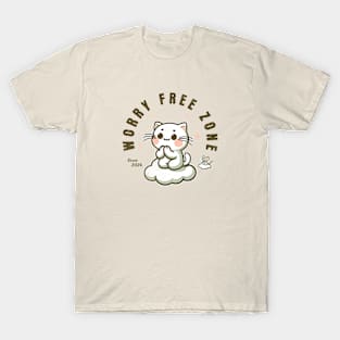 Worry Free Cat T-Shirt